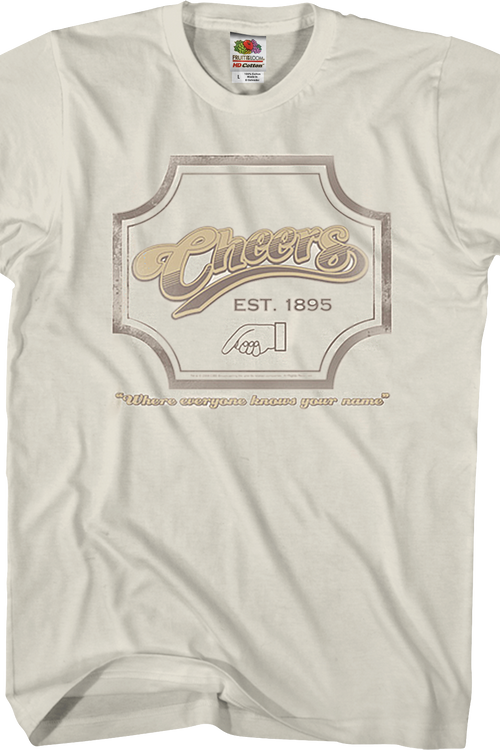 Cheers TV Show Logo T-Shirt - main product image