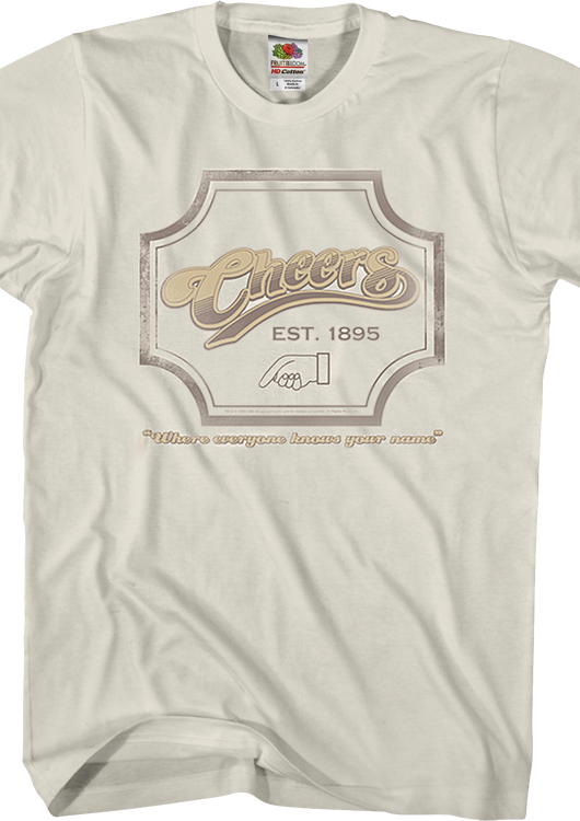 Cheers TV Show Logo T-Shirt - main product image