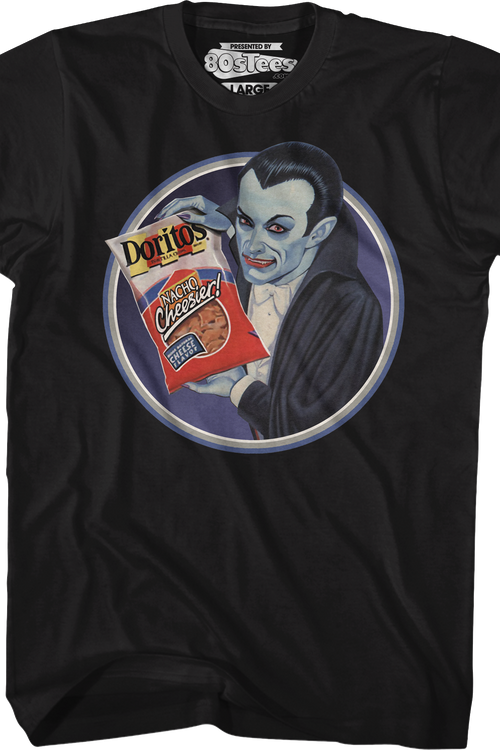 Cheesy Dracula Doritos T-Shirtmain product image