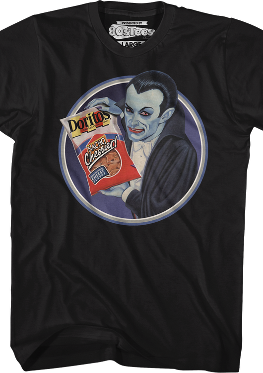 Cheesy Dracula Doritos T-Shirt - main product image