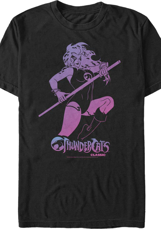 Cheetara Cool Colors ThunderCats T-Shirt - main product image
