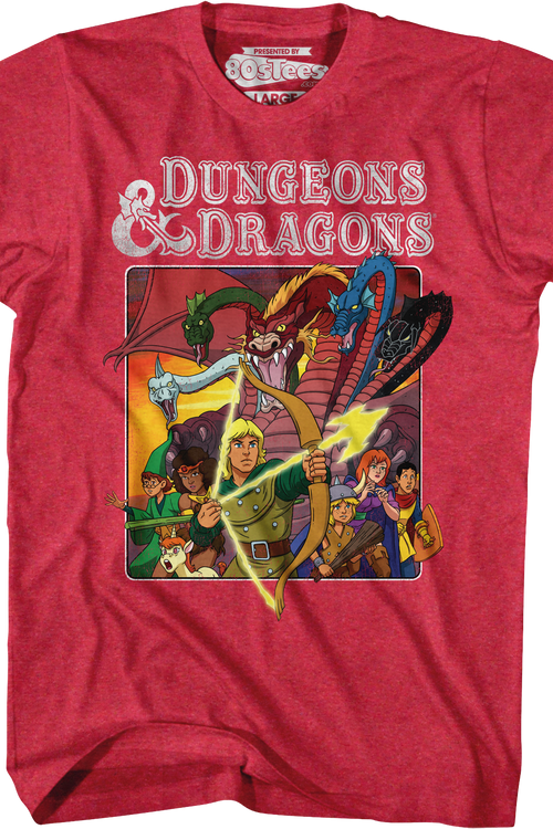 Cherry Heather Cartoon Characters Dungeons & Dragons T-Shirtmain product image