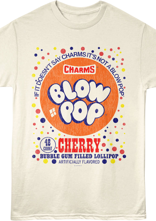 Cherry If It Doesn't Say Charms Blow Pop T-Shirt - main product image