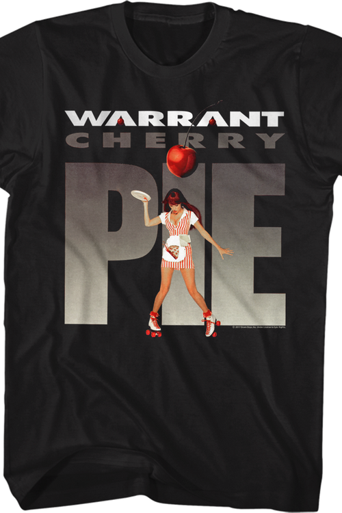 Cherry Pie Album Cover Warrant T-Shirtmain product image
