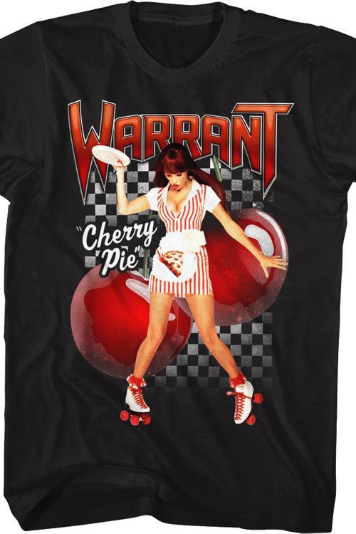 Cherry Pie Tastes So Good Make A Grown Man Cry Warrant T-Shirt - main product image