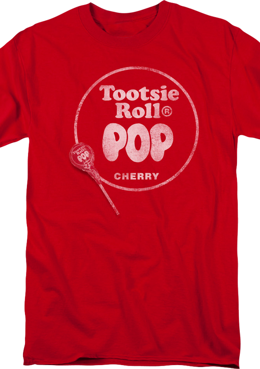 Cherry Tootsie Pop T-Shirt - main product image