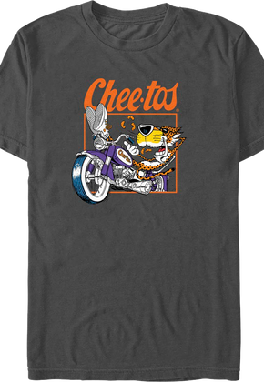 Chester Cheetah Motorcycle Cheetos T-Shirt