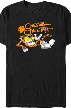 Chester Cheetah Paw Print Cheetos T-Shirt