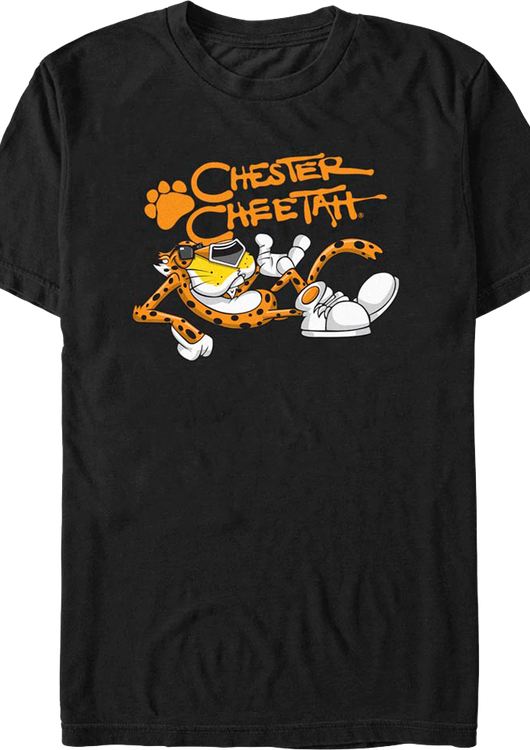 Chester Cheetah Paw Print Cheetos T-Shirt - main product image