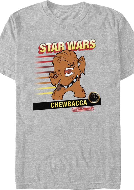 Chewbacca Playing With Power Star Wars T-Shirt - main product image
