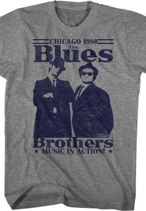 Chicago 1980 Blues Brothers T-Shirt
