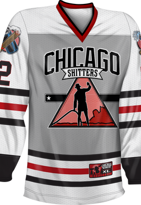 Chicago Shitters Christmas Vacation Hockey Jersey