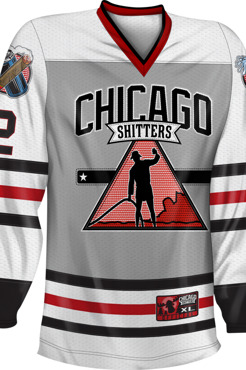 Chicago Shitters Christmas Vacation Hockey Jerseymain product image