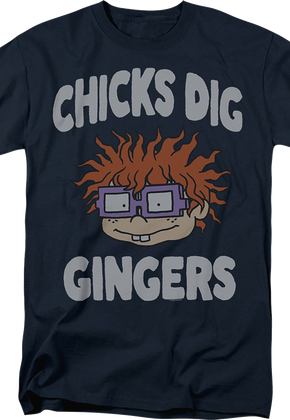 Chicks Dig Gingers Rugrats T-Shirt