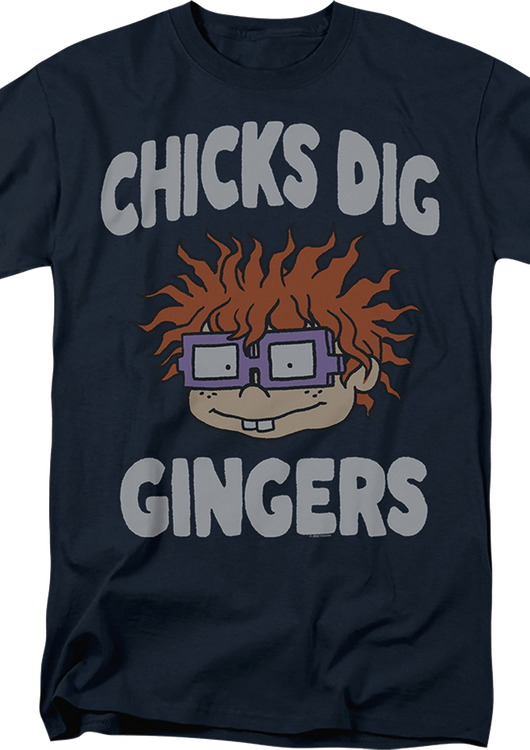 Chicks Dig Gingers Rugrats T-Shirt - main product image