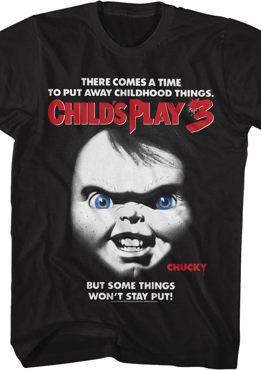 Childhood Things Poster Child's Play 3 T-Shirt - main product image