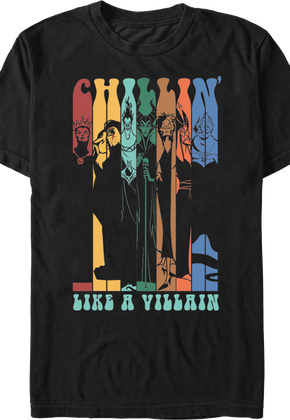 Chillin' Like A Villain Disney T-Shirt