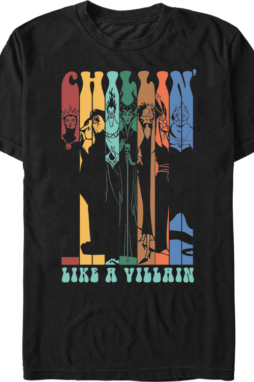 Chillin' Like A Villain Disney T-Shirtmain product image