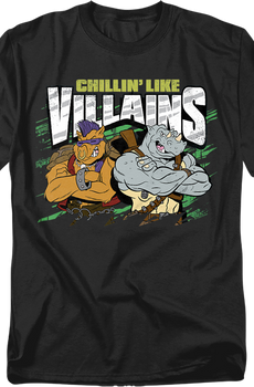 Chillin' Like Villains Teenage Mutant Ninja Turtles T-Shirt