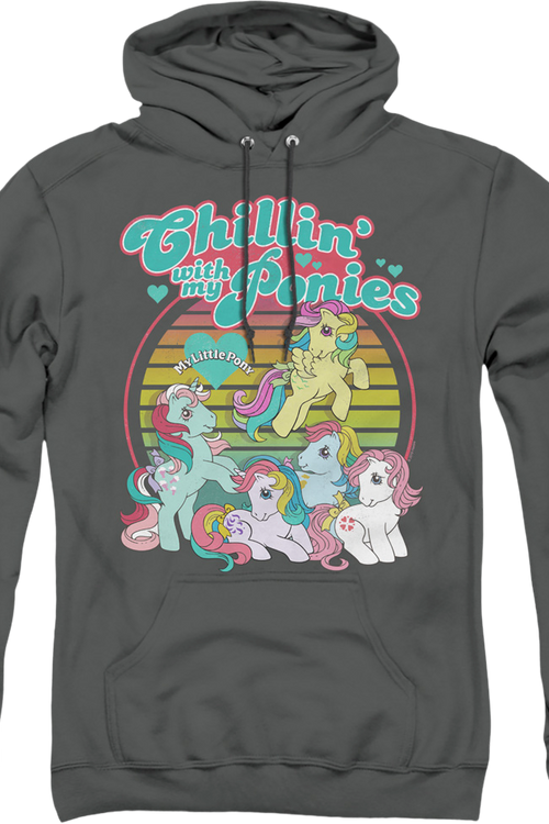 Chillin' With My Ponies My Little Pony Hoodie - main product image