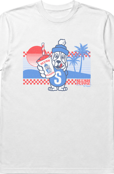 Chilly Dog Tropical Pose Slush Puppie T-Shirt