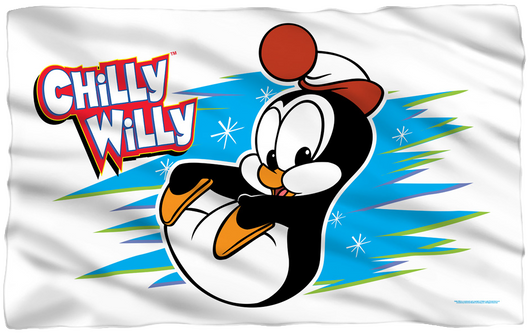 Chilly Willy 36 x 58 Fleece Blanket - main product image