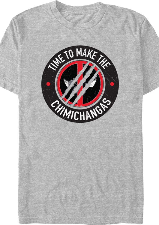 Chimichangas Deadpool & Wolverine Marvel Comics T-Shirt - main product image