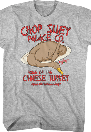 Chinese Turkey Christmas Story T-Shirt