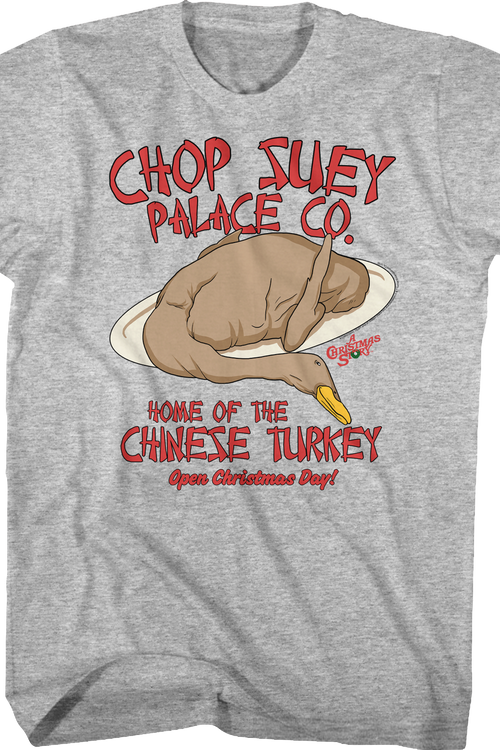Chinese Turkey Christmas Story T-Shirtmain product image