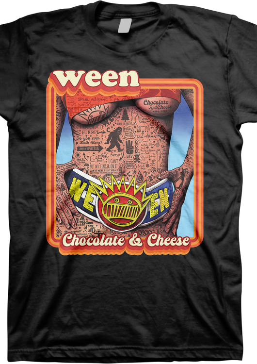 Chocolate & Cheese Ween T-Shirt - main product image