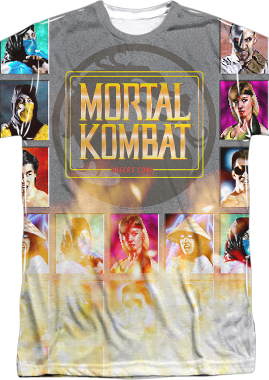 Choose Your Fighter Mortal Kombat T-Shirt - main product image