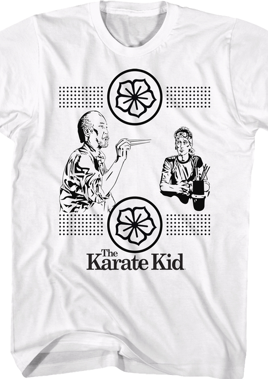 Chopsticks Karate Kid T-Shirt - main product image