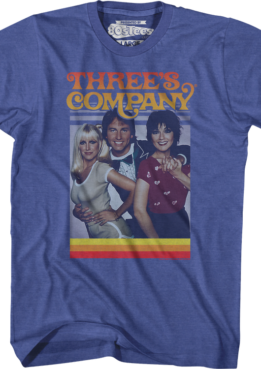 Chrissy, Jack And Janet Three's Company T-Shirt - main product image