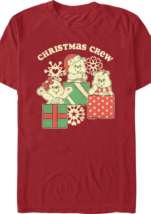 Christmas Crew Care Bears T-Shirt - main product image