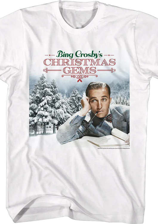 Christmas Gems Bing Crosby T-Shirt - main product image