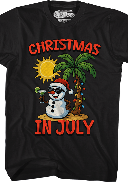 Christmas In July T-Shirt - main product image
