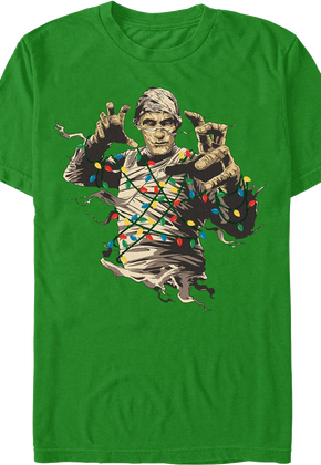 Christmas Lights Mummy T-Shirt