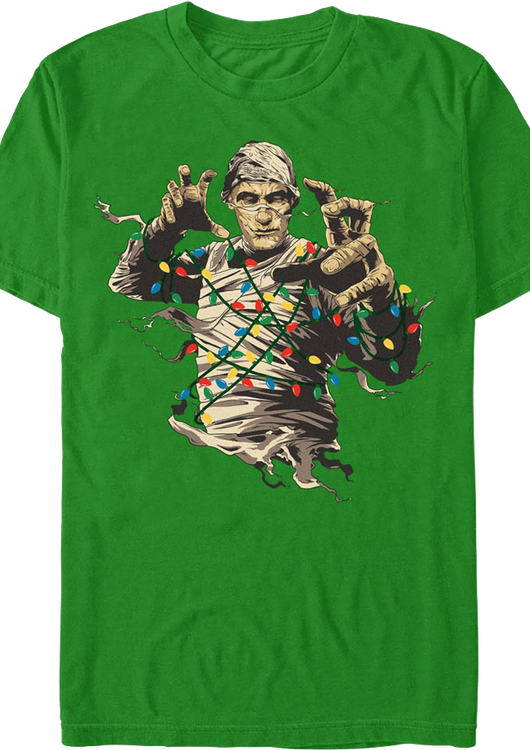Christmas Lights Mummy T-Shirt - main product image