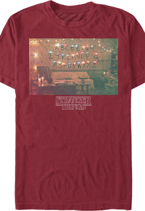 Christmas Lights Stranger Things T-Shirt