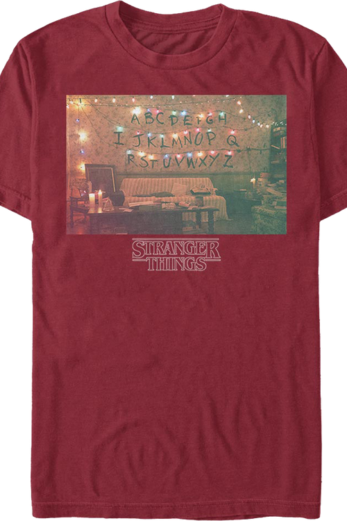 Christmas Lights Stranger Things T-Shirtmain product image