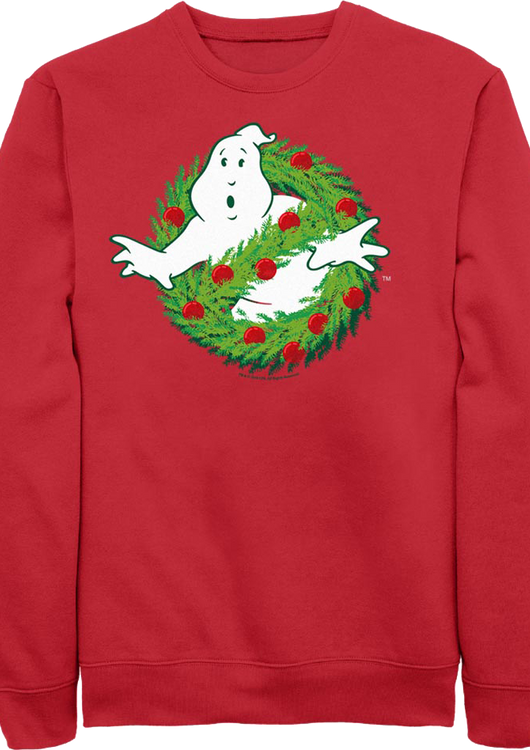 Christmas Logo Ghostbusters Sweatshirt - main product image
