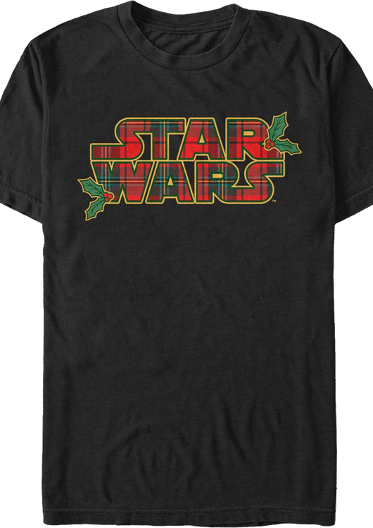 Christmas Logo Star Wars T-Shirt - main product image