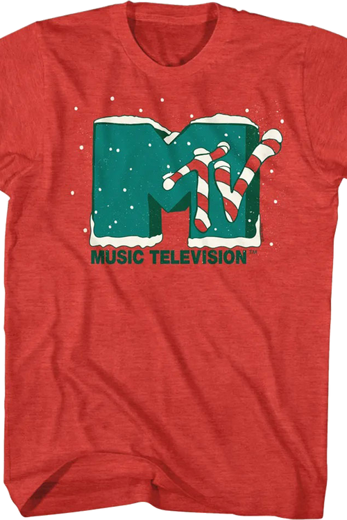 Christmas Snowfall Logo MTV Shirt - main product image