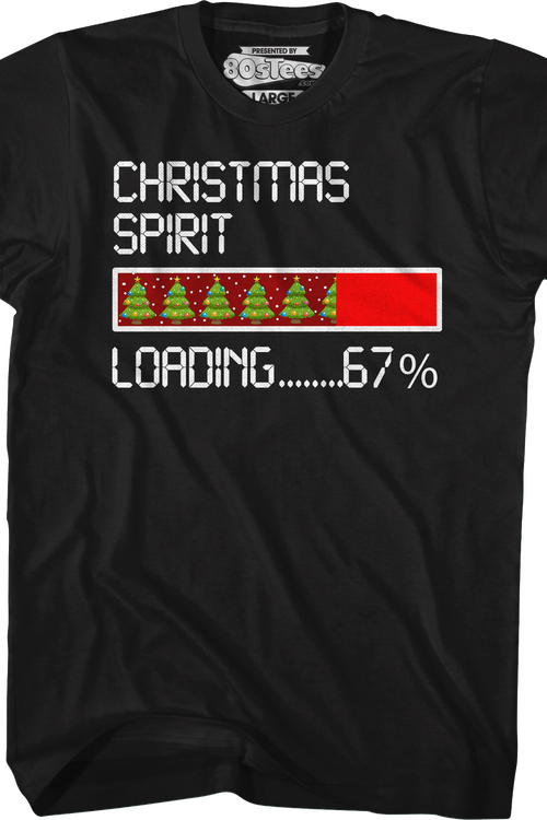 Christmas Spirit Loading T-Shirtmain product image