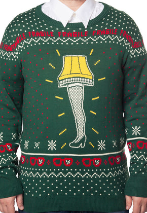 Christmas Story Leg Lamp Sweater