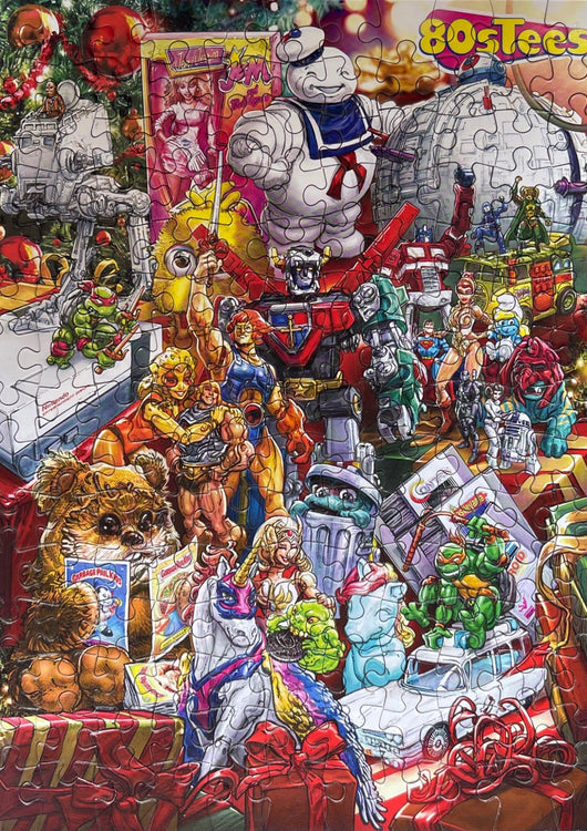 Classic Christmas Toys 80sTees.com Puzzle - main product image