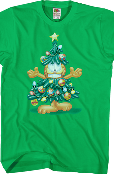 Christmas Tree Garfield T-Shirt