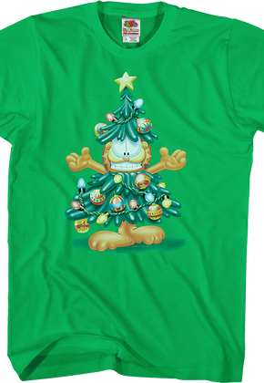 Christmas Tree Garfield T-Shirt