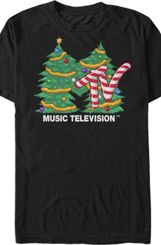 Christmas Tree Logo MTV T-Shirt