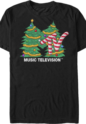 Christmas Tree Logo MTV T-Shirt